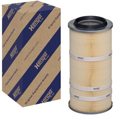 Hengst Filter E114L Luftfilter - Kompatibel med Renault Trucks, VW LT, Mercedes-Benz Hengst Filter E114L Luftfilter - Kompatibel med Renault Trucks, VW LT, Mercedes-Benz