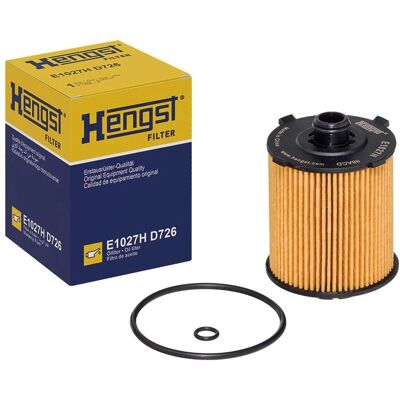 HENGST E1027H D726 Oljefilter - Kassetfilter HENGST E1027H D726 Oljefilter - Kassetfilter