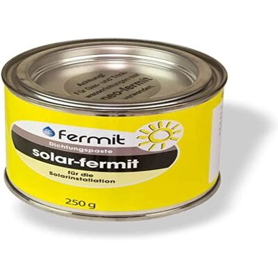 Mastic solaire Fermit - Modèle 08001 - Blanc, Solaire, Étanche - Publicité Mastic solaire Fermit - Modèle 08001 - Blanc, Solaire, Étanche - Publicité