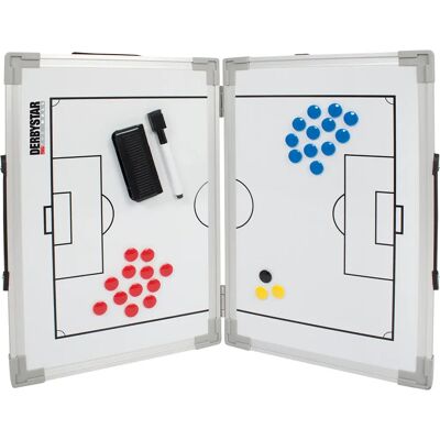 DERBYSTAR Tableau Tactique Pliable en Aluminium - Unisexe - Blanc - Taille Unique - Tableau Tactique DERBYSTAR Tableau Tactique Pliable en Aluminium - Unisexe - Blanc - Taille Unique - Tableau Tactique