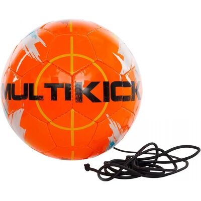 DERBYSTAR Multikick Pro Football Orange/Jaune - Unisexe Taille 5 DERBYSTAR Multikick Pro Football Orange/Jaune - Unisexe Taille 5