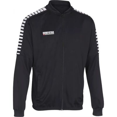 Derbystar - Hyper Poly-Arbeitsjacke - schwarz-weiß - 140 - work jacket Derbystar - Hyper Poly-Arbeitsjacke - schwarz-weiß - 140 - work jacket