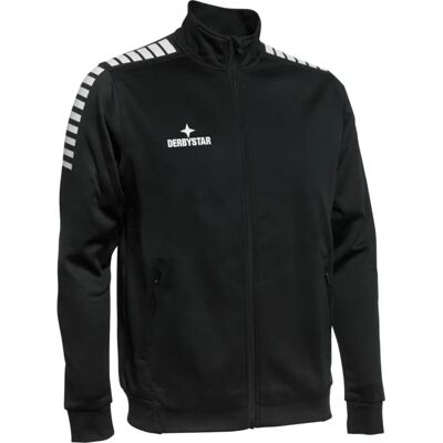 DERBYSTAR Primo Presentation Jacket - Black and White - Breathable DERBYSTAR Primo Presentation Jacket - Black and White - Breathable