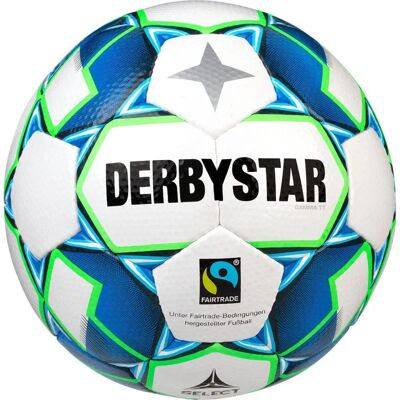 DERBYSTAR Gamma TT V20 - Unisex - Weiß Blau Grün - Fußball DERBYSTAR Gamma TT V20 - Unisex - Weiß Blau Grün - Fußball