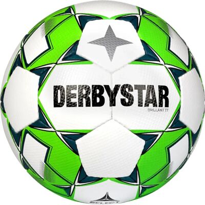 Piłka nożna Derbystar Brillant TT v22 - Zielona - Rozmiar 5 Piłka nożna Derbystar Brillant TT v22 - Zielona - Rozmiar 5