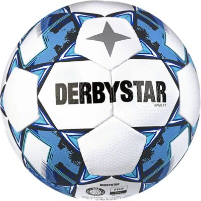 DERBYSTAR Apus TT 5 Weiß-Blau Fußball - Training Haltbar FIFA Zugelassen DERBYSTAR Apus TT 5 Weiß-Blau Fußball - Training Haltbar FIFA Zugelassen
