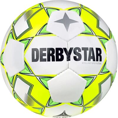 Derbystar Futsal Brillant APS v23 - wit/geel/grijs - 4 Derbystar Futsal Brillant APS v23 - wit/geel/grijs - 4