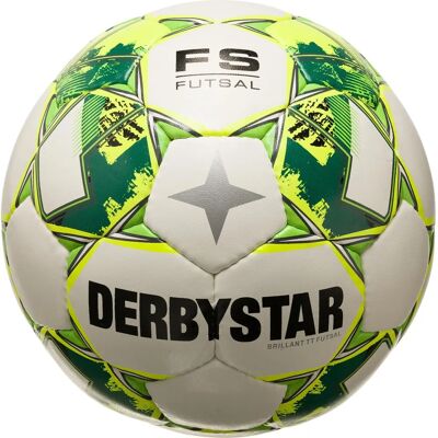 Ballon de futsal Derbystar Futsal Brillant TT v23 - Blanc - 4 Ballon de futsal Derbystar Futsal Brillant TT v23 - Blanc - 4