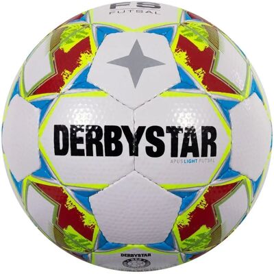 Ballon de futsal DERBYSTAR Apus Light v23 - Unisexe - Blanc - 4 Ballon de futsal DERBYSTAR Apus Light v23 - Unisexe - Blanc - 4