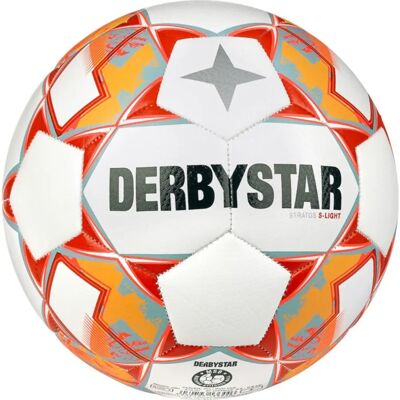 Football jeunesse blanc Derbystar - Stratos S-Light v23 - Extérieur, Unisexe Football jeunesse blanc Derbystar - Stratos S-Light v23 - Extérieur, Unisexe