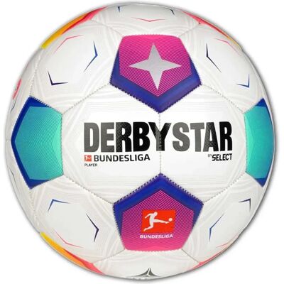 Pallone da Calcio Bundesliga Player v23 - Bianco, Modello V23, 5 EU Pallone da Calcio Bundesliga Player v23 - Bianco, Modello V23, 5 EU