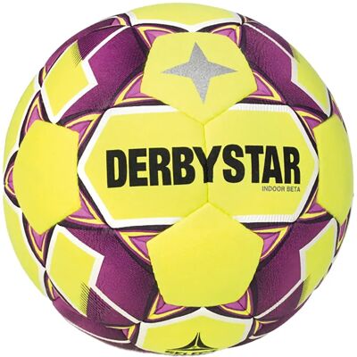 Ballon de foot intérieur Derbystar Beta v24 - Jaune Ballon de foot intérieur Derbystar Beta v24 - Jaune