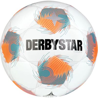 Derbystar FB-STRATOS TT DB - Bianco/Arancione/Blu - Calcio Derbystar FB-STRATOS TT DB - Bianco/Arancione/Blu - Calcio