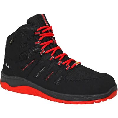 Elten Maddox GTX Svart-Rød Mid Sikkerhetsstøvler Elten Maddox GTX Svart-Rød Mid Sikkerhetsstøvler