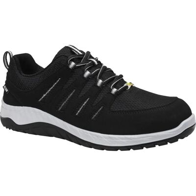 Chaussures de sécurité basses Elten Maddox noir-gris - Antidérapantes, Résistantes à l'eau, Coque en acier, Légères Chaussures de sécurité basses Elten Maddox noir-gris - Antidérapantes, Résistantes à l'eau, Coque en acier, Légères