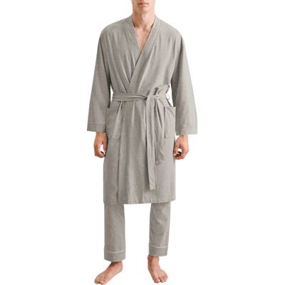 Seidensticker Herren Bademantel - Jersey Unisex Kimono - Bademantel Seidensticker Herren Bademantel - Jersey Unisex Kimono - Bademantel