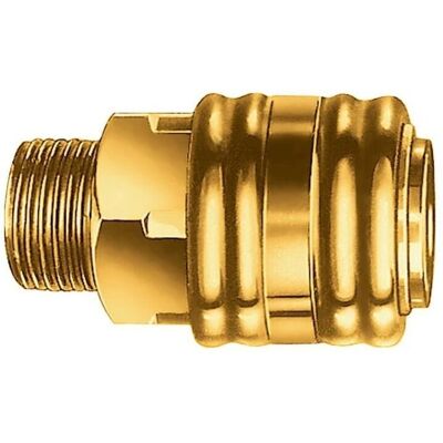 EWO Messing Schnellverschlusskupplung G 1/8 DN 7,2 Packung 10 EWO Messing Schnellverschlusskupplung G 1/8 DN 7,2 Packung 10