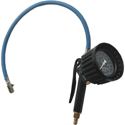 EWO Manometro pneumatici - Mano, 0-12 bar, Connettore rapido, Ø80mm, Conforme EWO Manometro pneumatici - Mano, 0-12 bar, Connettore rapido, Ø80mm, Conforme