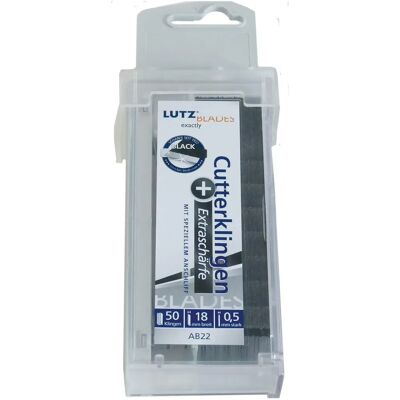 Lutz Blades Lame di Ricambio - 50 pz, 18mm Lutz Blades Lame di Ricambio - 50 pz, 18mm