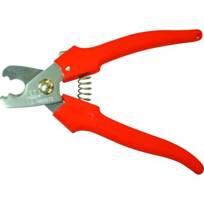 Hesse Kabelschaar - 168mm Roestvrij staal, Ergonomisch, Met veer - Voor koper en aluminium Hesse Kabelschaar - 168mm Roestvrij staal, Ergonomisch, Met veer - Voor koper en aluminium