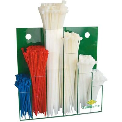 Conjunto de bridas SapiSelco - 600 unidades, varias medidas Conjunto de bridas SapiSelco - 600 unidades, varias medidas