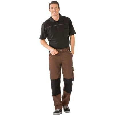 Planam 2126 Braun/Schwarz Work Trousers - Work Trousers Planam 2126 Braun/Schwarz Work Trousers - Work Trousers