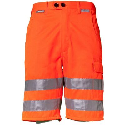 Pantalones cortos de seguridad Planam 2015 Naranja fluo - XL Pantalones cortos de seguridad Planam 2015 Naranja fluo - XL