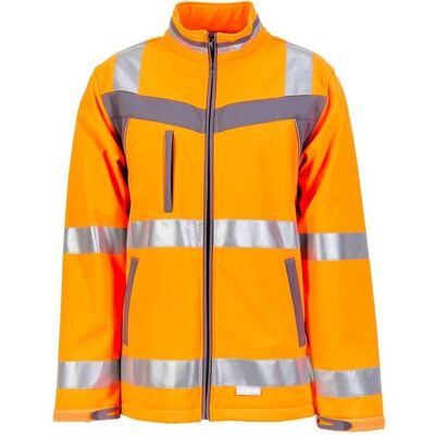 Planam Softshell Hochsichtbarkeitsjacke - Reflektierend EN ISO 20471 Planam Softshell Hochsichtbarkeitsjacke - Reflektierend EN ISO 20471