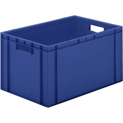 Contenedor Apilable Kaiserkraft - 600x400x320mm - Azul - Estándar Euro Contenedor Apilable Kaiserkraft - 600x400x320mm - Azul - Estándar Euro