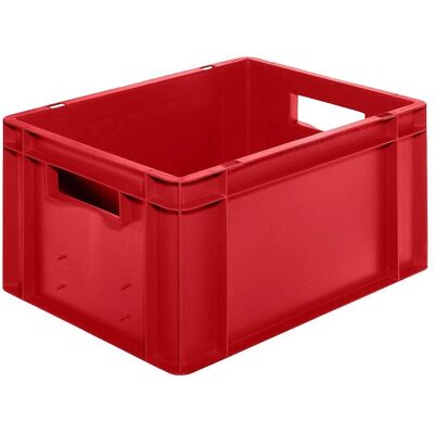 Contenitore impilabile Kaiserkraft - 400 x 300 x 210 mm - Rosso Contenitore impilabile Kaiserkraft - 400 x 300 x 210 mm - Rosso