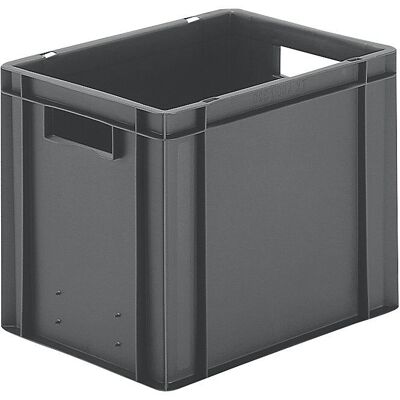 Contenitore impilabile Euro Kaiserkraft - 400x300x320mm - Grigio/Verde/Azzurro Contenitore impilabile Euro Kaiserkraft - 400x300x320mm - Grigio/Verde/Azzurro
