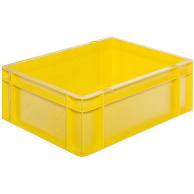 Kaiserkraft Contenitore di Stoccaggio Giallo Impilabile - Storage Container Kaiserkraft Contenitore di Stoccaggio Giallo Impilabile - Storage Container