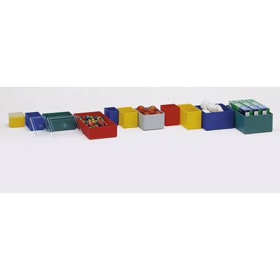 Caja de almacenamiento Kaiserkraft - 63mm Resistente a golpes, Apto para alimentos, 18 tamaños Caja de almacenamiento Kaiserkraft - 63mm Resistente a golpes, Apto para alimentos, 18 tamaños