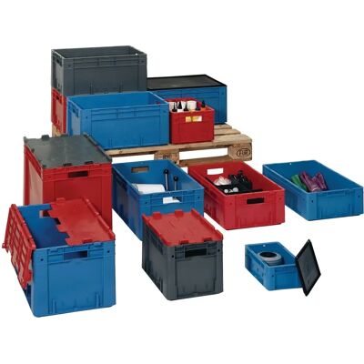 LA-KA-PE - Aufbewahrungsbox - 400x300x175mm rot LA-KA-PE - Aufbewahrungsbox - 400x300x175mm rot