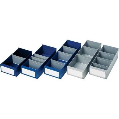 La-ka-pe L400xW160xH100/112mm Blau Regalbox - Regal Box La-ka-pe L400xW160xH100/112mm Blau Regalbox - Regal Box