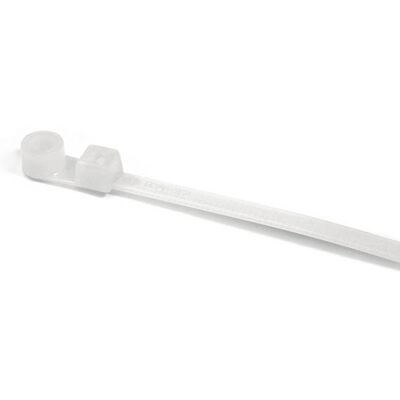 Collier de serrage Hellermann Tyton T50ML à montage par vis - 39cm - Blanc - Publicité Collier de serrage Hellermann Tyton T50ML à montage par vis - 39cm - Blanc - Publicité