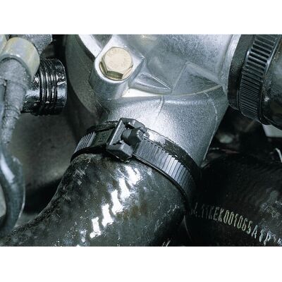 HellermannTyton Kabelbinder RT250 - UV-stabilisiert, wiederverwendbar, Schwarz, 100 Stück HellermannTyton Kabelbinder RT250 - UV-stabilisiert, wiederverwendbar, Schwarz, 100 Stück
