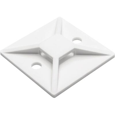 Hellermann Tyton 151-00324 Kabelbinderhalterung - Transparent, Schwerlast Hellermann Tyton 151-00324 Kabelbinderhalterung - Transparent, Schwerlast