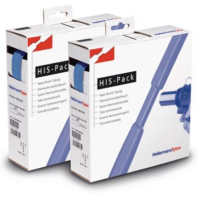 Hellermann Tyton 300-30646 Tube thermorétractable bleu Hellermann Tyton 300-30646 Tube thermorétractable bleu