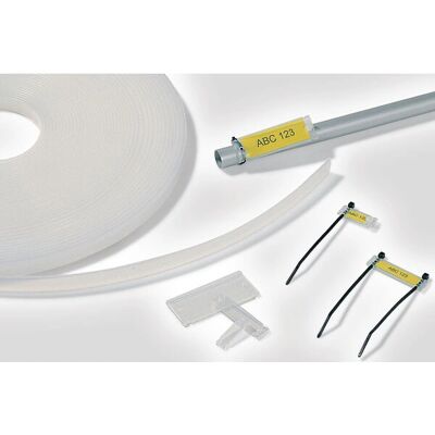 Hellermann Tyton HCR12-PEUV-CL - Kabelkennzeichenträger - Transparent Hellermann Tyton HCR12-PEUV-CL - Kabelkennzeichenträger - Transparent