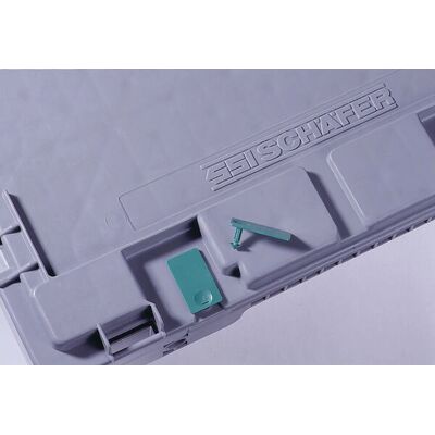 Hellermann Tyton - CCBOX2POMBU500 - bleu - 7mm - seal Hellermann Tyton - CCBOX2POMBU500 - bleu - 7mm - seal