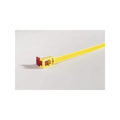Hellermann Tyton Wiederverwendbare Gelbe Kabelbinder - 752x13 mm - Elektro & Bau Hellermann Tyton Wiederverwendbare Gelbe Kabelbinder - 752x13 mm - Elektro & Bau