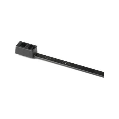 Hellermann Tyton Kabelbinder - 395mm, Schwarz, Doppelverschluss Hellermann Tyton Kabelbinder - 395mm, Schwarz, Doppelverschluss