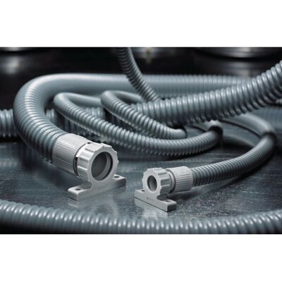 Hellermann Tyton FG45 - Flexibler Stahlrohr, 10m, Grau - Schutzrohr Hellermann Tyton FG45 - Flexibler Stahlrohr, 10m, Grau - Schutzrohr