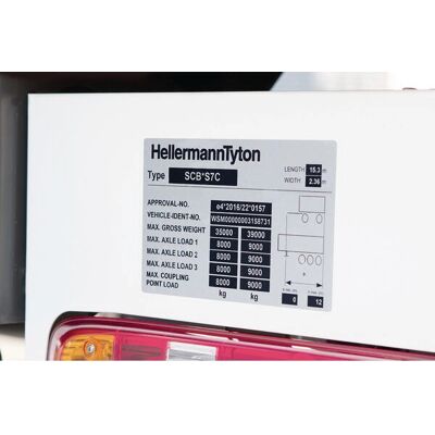 Hellermann Tyton 596-44951 Zelfklevend Label - Label Hellermann Tyton 596-44951 Zelfklevend Label - Label