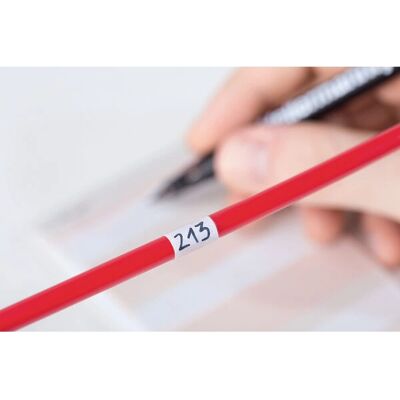 Hellermann Tyton HSMB-C5-1402-WH-1402-CL/WH Kabelkennzeichnung - 30 Stück Hellermann Tyton HSMB-C5-1402-WH-1402-CL/WH Kabelkennzeichnung - 30 Stück