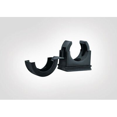 Hellermann Tyton 166-25702 Kabelklemme - Schwarz - Packung 10 Hellermann Tyton 166-25702 Kabelklemme - Schwarz - Packung 10