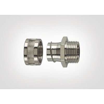 Hellermann Tyton M16 Edelstahl Metallrohrverbinder - Elektrische Leitung Hellermann Tyton M16 Edelstahl Metallrohrverbinder - Elektrische Leitung