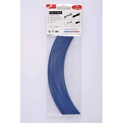 Hellermann Tyton 308-30312 Blau Schrumpfschlauch - 3:1 Ratio Hellermann Tyton 308-30312 Blau Schrumpfschlauch - 3:1 Ratio