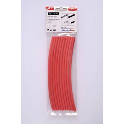 Hellermann Tyton 308-30611 Wärmeschrumpfschauch - Rot Hellermann Tyton 308-30611 Wärmeschrumpfschauch - Rot